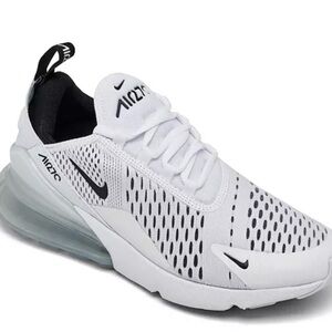 Nike Air Max 270 White Black Athletic Shoes BRAND NEW